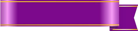 Download Hd Purple Banner Png Clipart Picture Ribbon Banner Purple