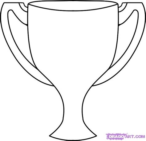 Trophy Line Drawing At Explore Collection Of