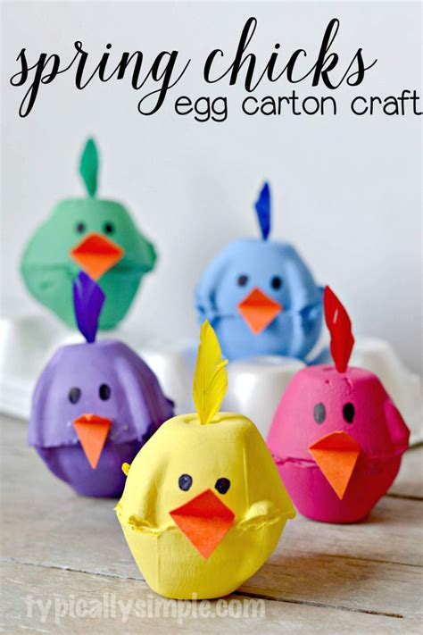 Recycled Egg Carton Crafts For Kids