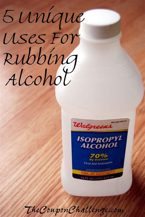Uses for Rubbing Alcohol - Rubbing Alcohol Uses