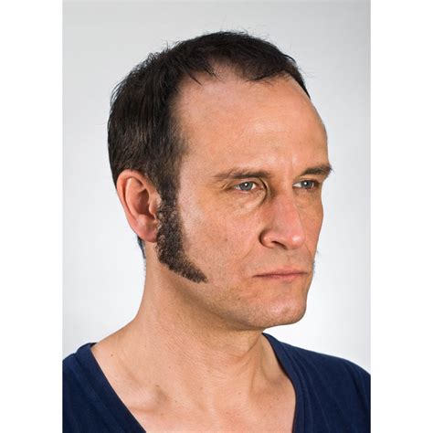 Genuine Hair Sideburns For Theatre Film And Television