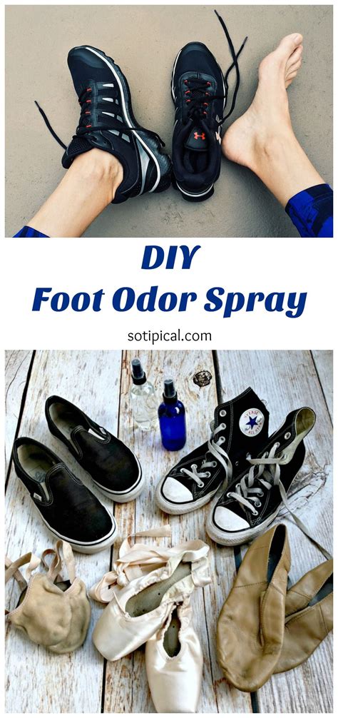 Diy Foot Odor Spray So Tipical Me Foot Deodorizer Foot Odor Foot