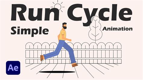 Run Cycle Animation After Effects Fast Simple Youtube