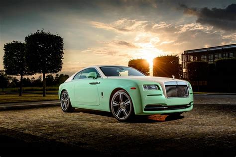 Bespoke Green Rolls Royce Wraith Built For Michael Fux Gtspirit