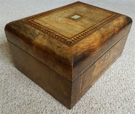 Antiques Atlas Walnut Tunbridge Ware Box