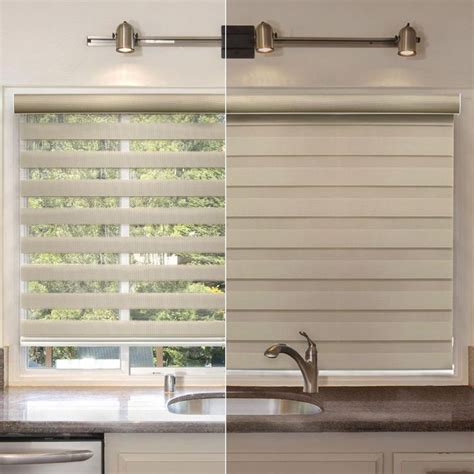 One of the principal assets of our company is the ability to be able to offer numerous products from a wide range of shades. Chicology 25 in. W x 72 in. L Striped Khaki Zebra ...