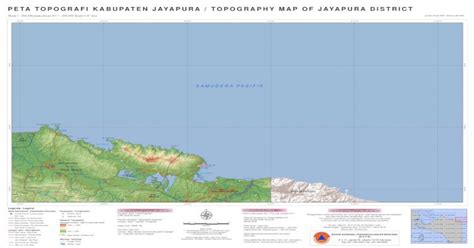Peta Topografi Kabupaten Jayapura Geospasialbnpbgoidindeks
