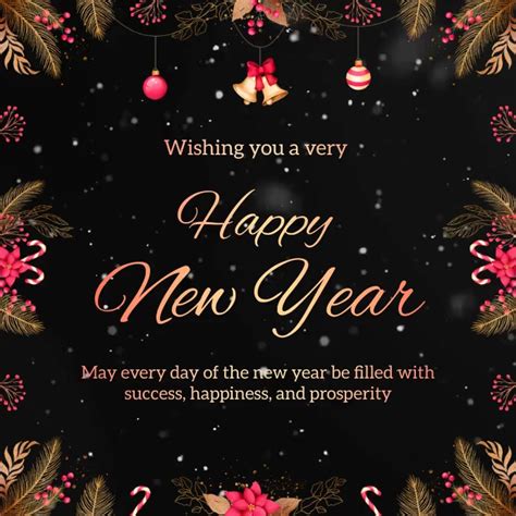 New Year Greeting Template Postermywall