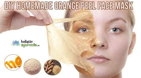 Diy Homemade Orange Peel Face Mask Recipes For Beautiful Skin Orange