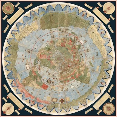 Behold The Largest Known Early Map Of The World Boasting