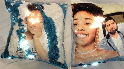 Sublimating On A Mermaid Sequin Pillow Youtube
