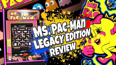 Arcade Up Legacy Edition Ms Pac Man Arcade Cabinet Review Youtube