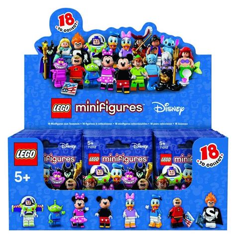First Look At Lego Disney Minifigure Packaging