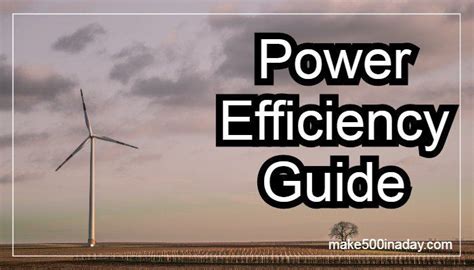 Maybe you would like to learn more about one of these? Power Efficiency Guide Review 2020-Is Power Efficiency Guide Legit? in 2020 | Power efficiency ...