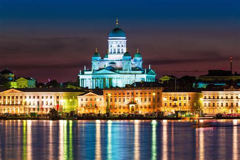 Night Scenery Of The Old Town In Helsinki Finland Pure Vacations