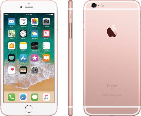best buy apple iphone 6s plus 64gb rose gold atandt mktu2ll a