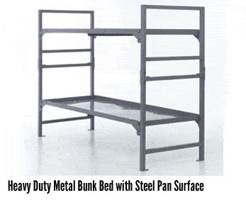 More than 105 heavy duty bunk beds at pleasant prices up to 37 usd fast and free worldwide shipping! Heavy-Duty-Metal-Bunk-Bed-with-Steel-Pan-Surface ...