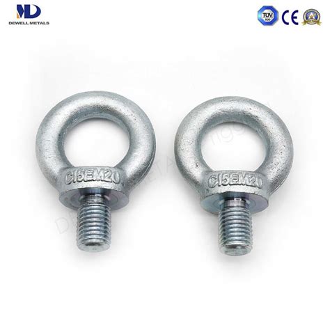 Professional Manufacturer Galv Carbon Steel Drop Forged Lifting Din