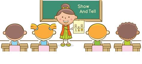 Show And Tell Stock Vector Royalty Free Freeimages