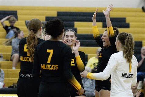 Volleyball Roundup Nls Wildcats Shake Off The Nerves West Central