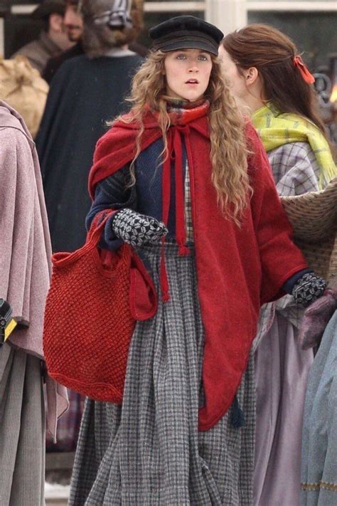 Saoirse Ronan As Jo March In Little Women 2019 Set In The 1860s The