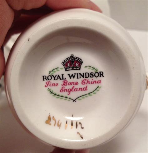 Royal Windsor Fine Bone China England Classic Design Of Etsy
