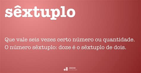 Sêxtuplo Dicio Dicionário Online De Português Free Nude Porn Photos