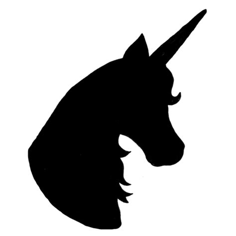 Unicorn Silhouette Clip Art At Getdrawings Free Download