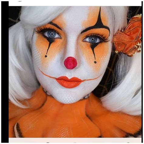 Pin By Greta Wright On Face Painting Clown Makeup Carnival Makeup