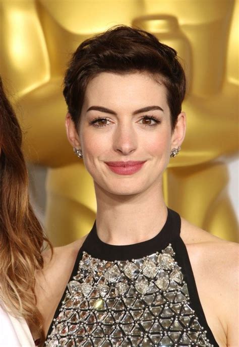 More Pics Of Anne Hathaway Pixie Hair Styles 2014 Anne Hathaway