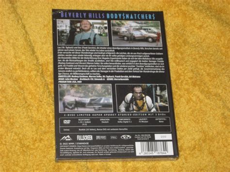 Beverly Hills Bodysnatchers Mediabook Cover B Limited Edition Nr 100222 Sondernummer 2 Dvd