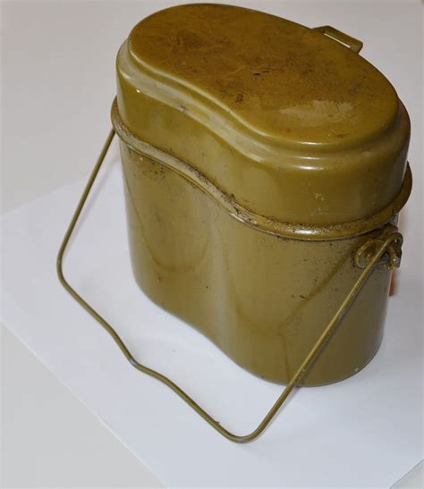 Soviet Army Soldier Mess Kit Ussr Bowl Kettle Pot Cooking Etsy