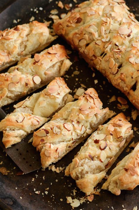 Sweet Almond Pastry Almond Recipes Almond Pastry Puff Pastry Recipes
