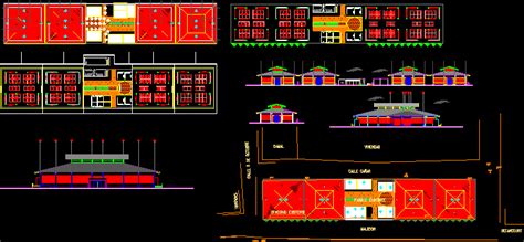 Guayaquil Market Dwg Section For Autocad Designs Cad