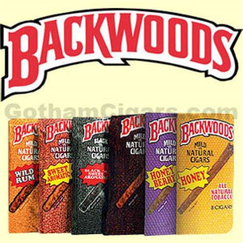 All Backwood Flavors Backwoods Honey Bourbon Cigars 8 Packs Of 5