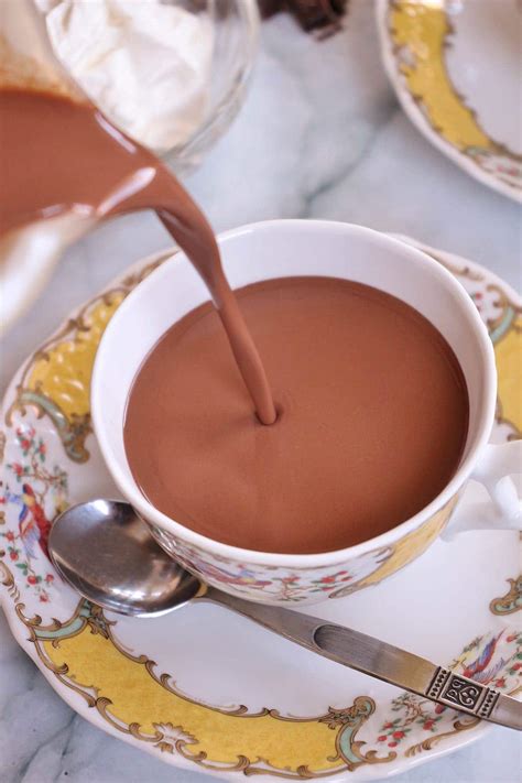 Chocolat Chaud French Hot Chocolate Mission Food Adventure