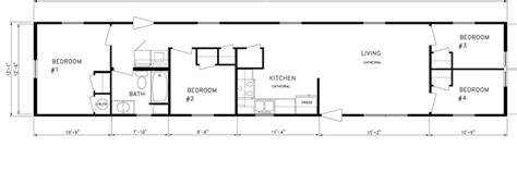 Find your manufactured home among 7 champion california single wide houses with 2 bedrooms for sale from $30k to $150k. 21 Artistic 14x70 Mobile Home Floor Plan - Kaf Mobile Homes