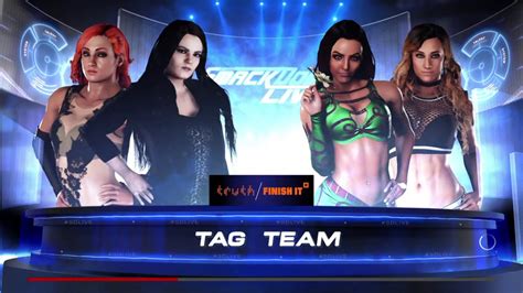 More action on wwe network : WWE 2K18 Paige,Becky Lynch VS Peyton Royce,Carmella ...