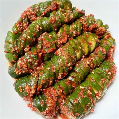 Korean Cucumber Salad Recipe Oi Muchim Not Spicy