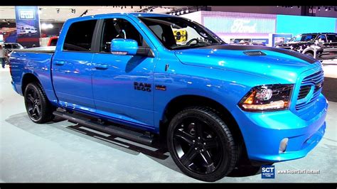 2018 Dodge Ram 1500 Hydro Blue Sport Exterior And Interior Walkaround