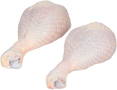 Raw Young Chicken Drumsticks Fresh Cvp Random Size Packed Bulk 140