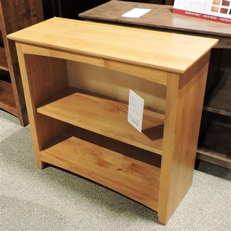 Archbold Furniture Alder Bookcases 591009622 Customizable 30 X 29 Solid