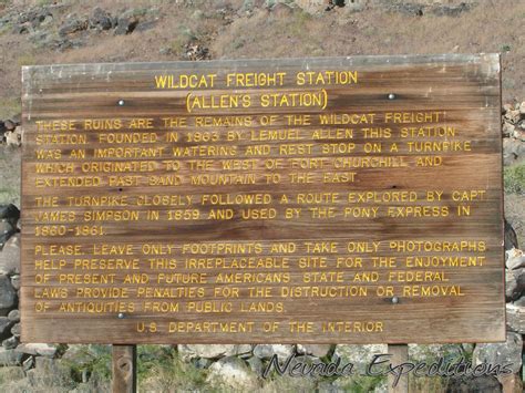 Wildcat Freight Station • Nevada Expeditions