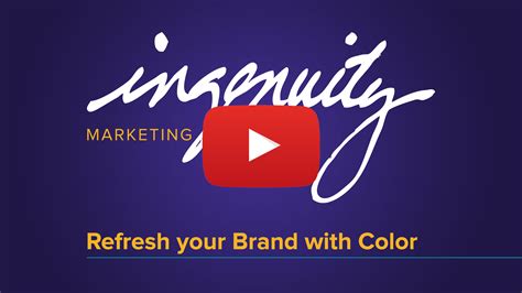 Refresh Your Brand With Color Ingenuity Marketing Group