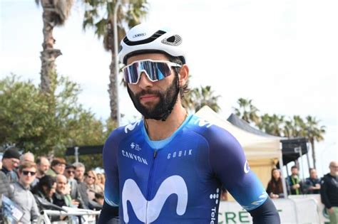 Equipo Movistar de la Milán Turín Fernando Gaviria para el sprint