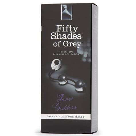 Fifty Shades Of Grey Inner Goddess Silver Pleasure Balls 221g Jiggle Balls And Ben Wa Balls