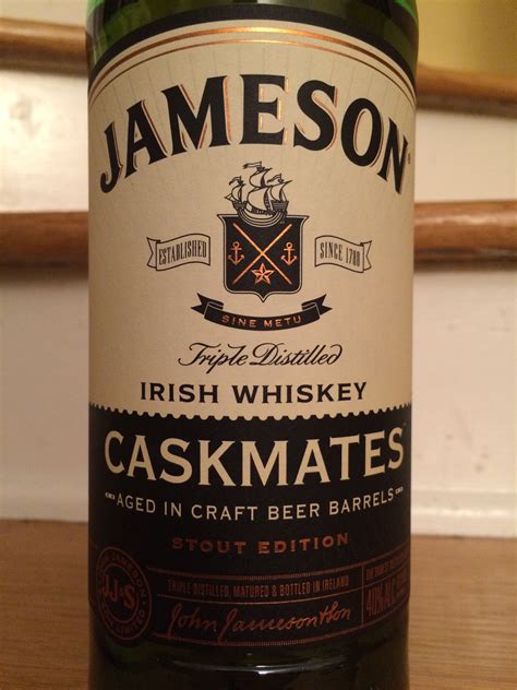 Jameson Irish Whiskey Launches Caskmates With Irish Craft Brewer