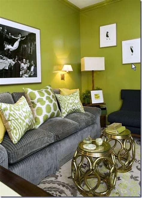 18 Lovely Grey And Green Living Room Ideas
