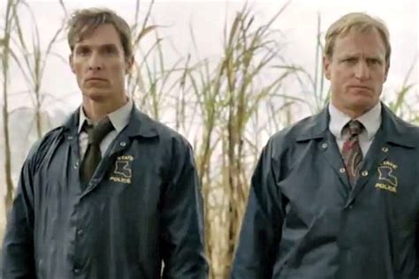 Matthew Mcconaughey Woody Harrelson Play Bad Cop Bad Cop In Hbos True Detective Trailer Video