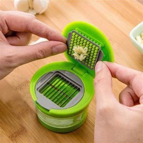 Mini Garlic Press Onion Presschopper Modern Kitchen Maker